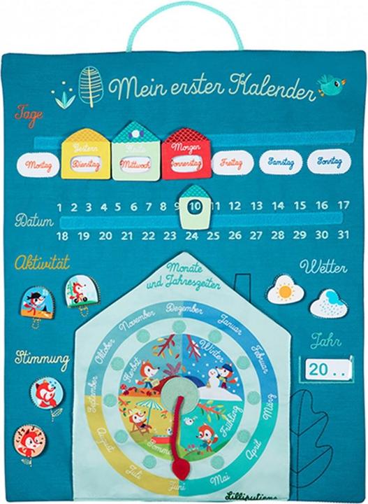 Image du produit Lilliputiens Mon premier calendrier (Allemand)