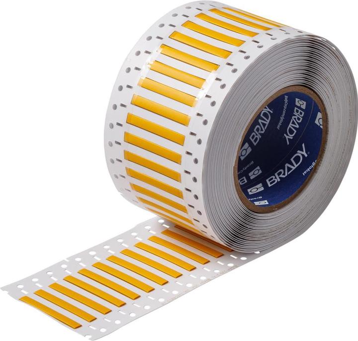 Produktbild Brady 3:1DPS-4.8x50-B7646-YL, Dieselresistenter Schrumpfschlauch, Gelb, 50,8 x 4,8mm, für Kabeldur