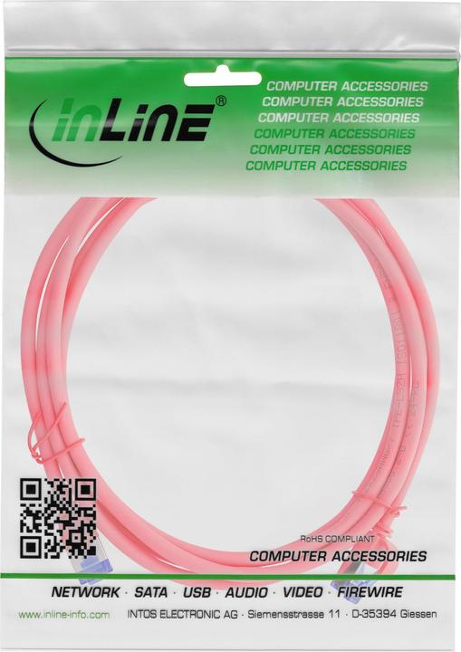 Produktbild InLine Patchkabel Slim (S/FTP, CAT6a, 5 m)