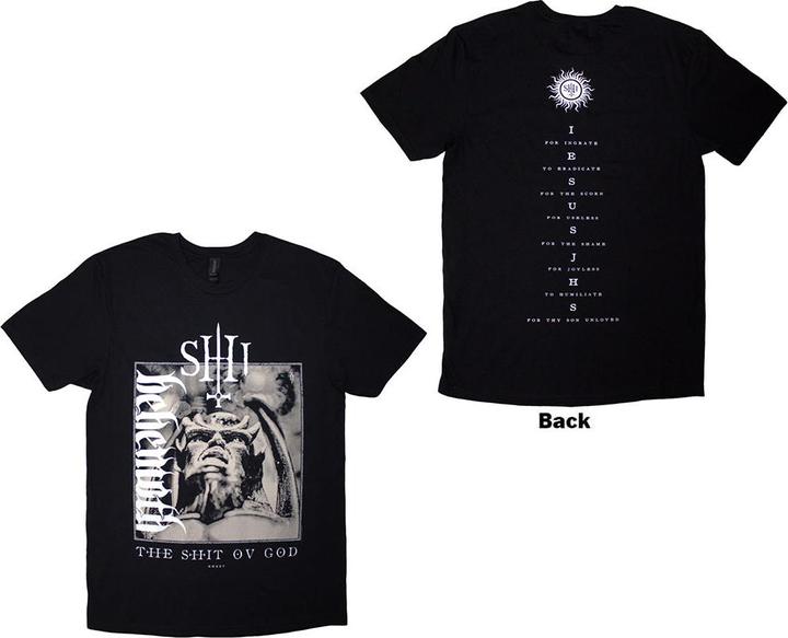 Produktbild Behemoth The Shit Ov God Vertical Logo Cover Back Print (XL)