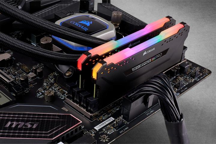 Actual product image Corsair Vengeance RGB Pro (2 x 32GB, 3200 MHz, DDR4-RAM, DIMM)