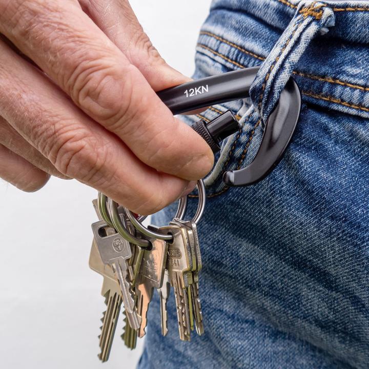 Immagine prodotto Intirilife Set di 4 moschettoni per impieghi gravosi