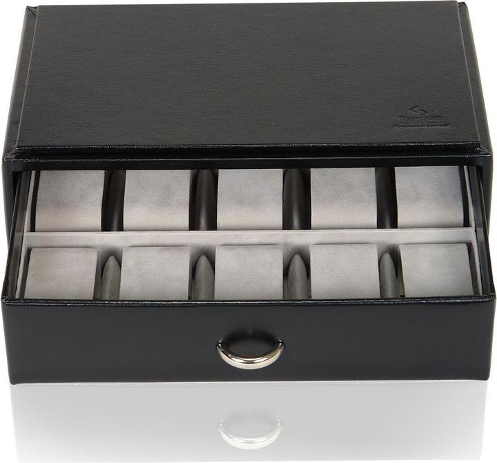 Produktbild Sacher Schmuckkästchen Vario / Uhrenbox - Schwarz