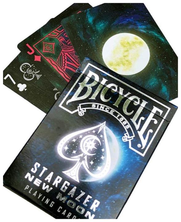 Immagine prodotto Bicycle Stargazer New Moon, 52 carte da gioco più 2 Jolly (Inglese)