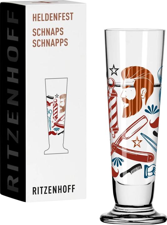 Produktbild Ritzenhoff Schnapsglas Heldenfest (0.52 dl, Schnapsgläser + Shotgläser)
