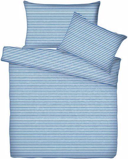 Produktbild Living Home Melange Jersey Streifen (Duvetbezug, 160 x 210 cm)
