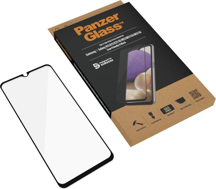Actual product image PanzerGlass Display protector Case Friendly (1 Piece, Samsung Galaxy M33)
