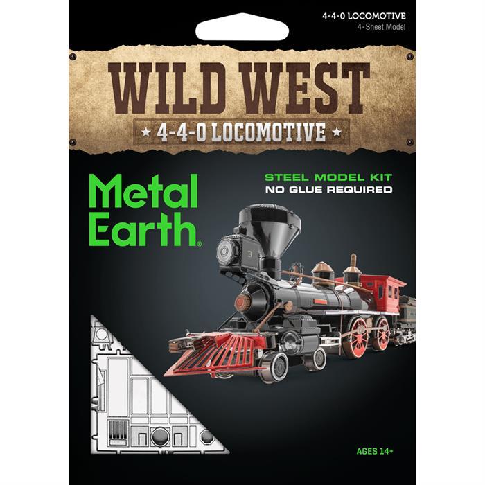 Image du produit Metal Earth Locomotive 4-4-0 du Far West