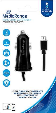 MediaRange MicroUSB Kfz-Lader