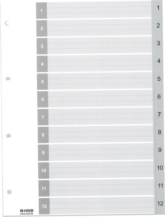 Immagine prodotto Hwb Registro dei numeri