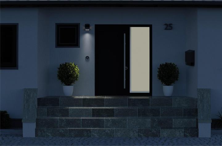Actual product image Goobay LED Solar Wall Light (400 lm, IP65)