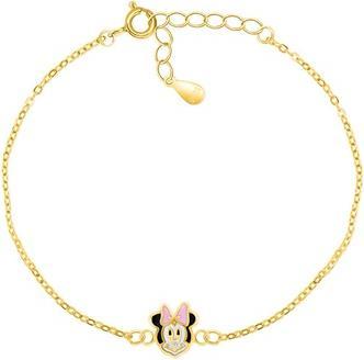 Produktbild Brilio Silver - Playful gold-plated Minnie bracelet BRC50Y