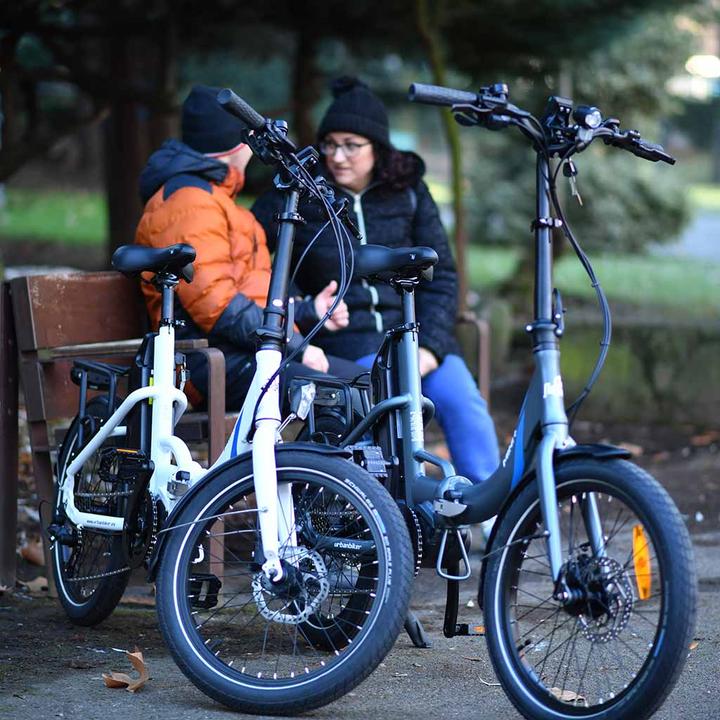 Actual product image Urbanbiker Mini PLUS e-bike folding bike