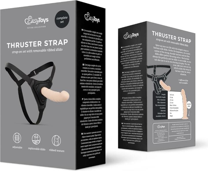 Image du produit Fetish Collection Godemiché ceinture avec harnais