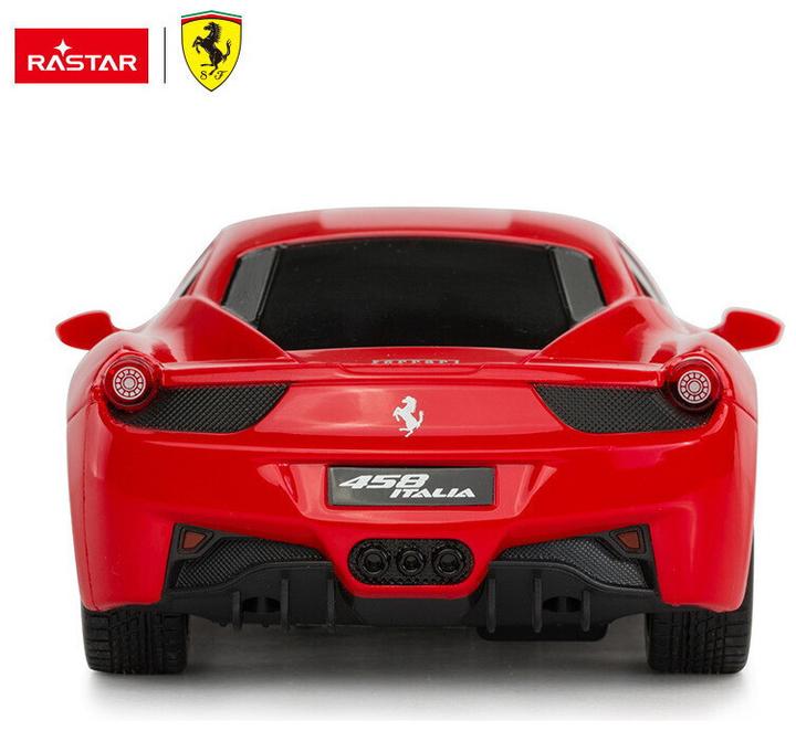 Actual product image Rastar Ferrari 458 Italia Fjernstyret Bil 1:24