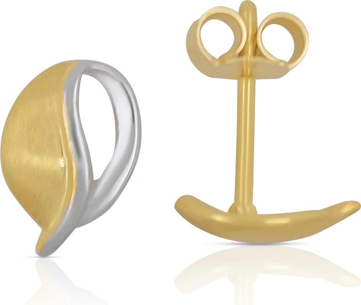 Produktbild Muau Ohrstecker (750, 18K Gelbgold, Weissgold)