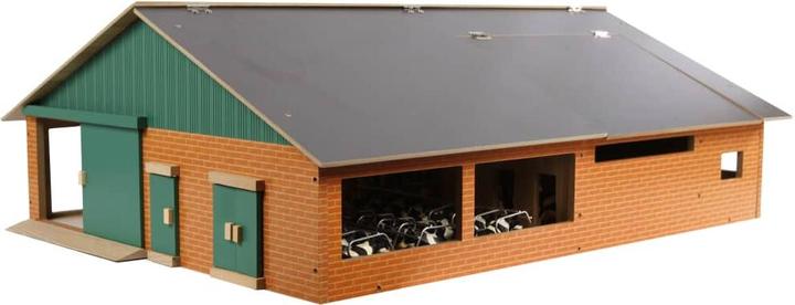 Image du produit Sombo Cubicle Bois stable avec unité de traite 1:33