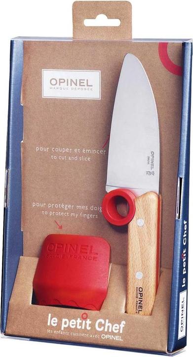 Immagine prodotto Opinel Set di coltelli da chef per bambini "Le Petit Chef" 2 pezzi (10.20 cm)