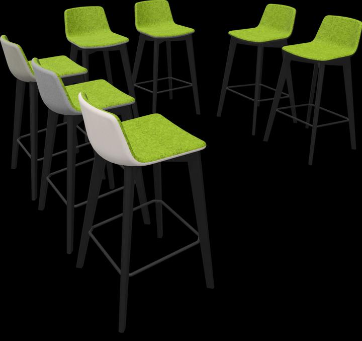 Immagine prodotto Narbutas Sgabello da bar Twist & Sit