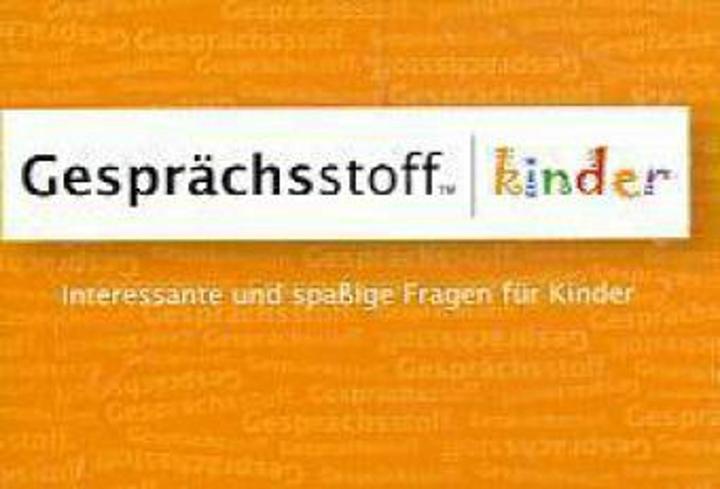 Produktbild Gesprächsstoff: Kinder (Deutsch)
