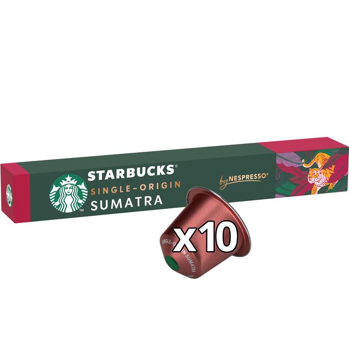 Starbucks Sumatra by Nespresso Dark Roast (10 x Port.)