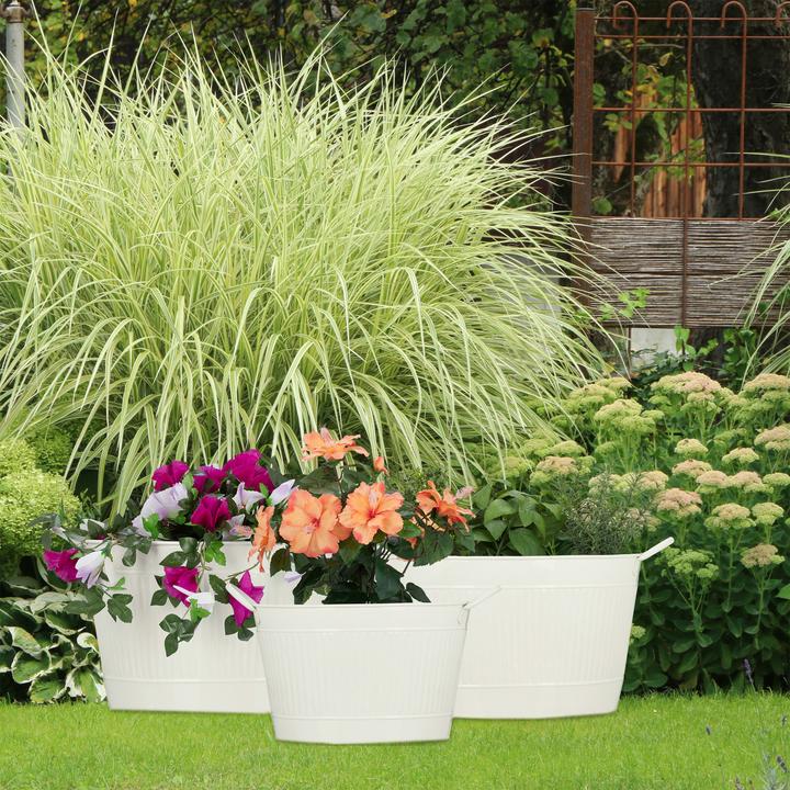 Produktbild Relaxdays Metallwanne (49 cm)