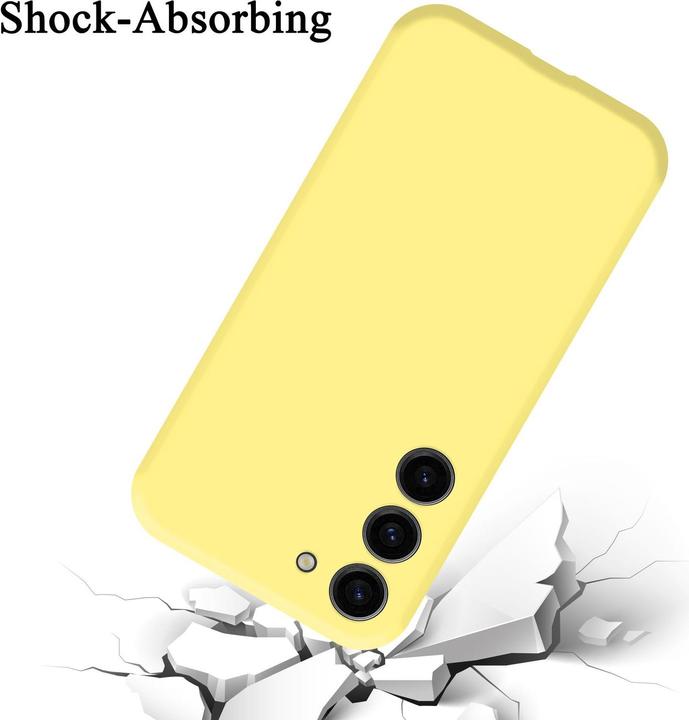 Actual product image Cadorabo CoverTPU in liquid protection case silicone design (Samsung Galaxy S24+)