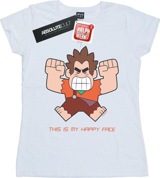 Disney Wreck It Ralph Happy Face TShirt (XXL)