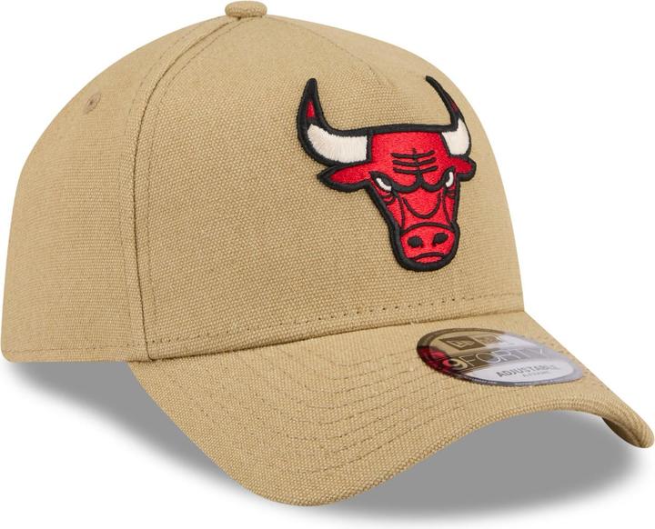 New Era A-Frame Trucker Leinen Cap - Chicago Bulls beige (One Size)