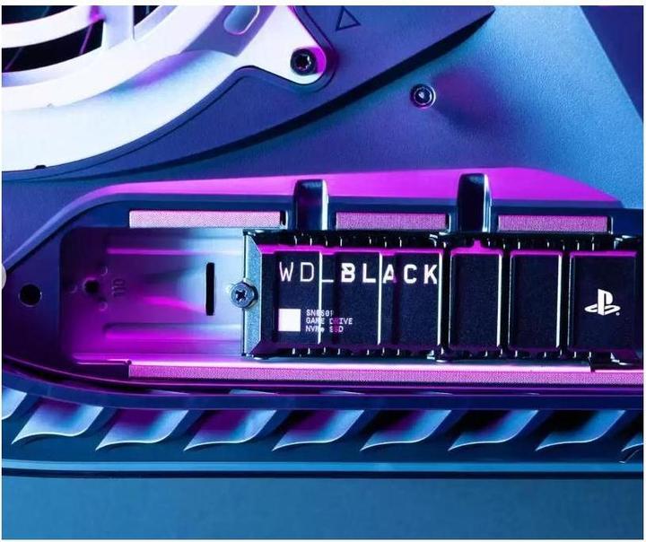 Produktbild WD Black SN850P mit Heatsink für PS5 (4000 GB, M.2 2280)
