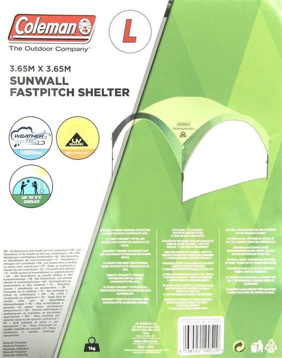 Actual product image Coleman Side wall (365 cm, 25 cm)
