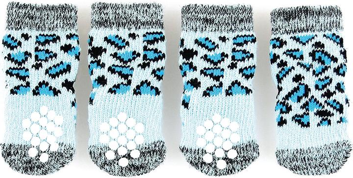 Actual product image Swisspet Dog socks with anti-slip Tri hellbau (XL, Dog socks)