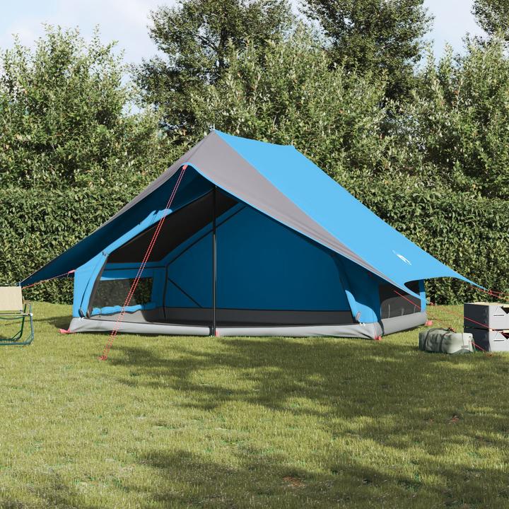 Produktbild VidaXL Familienzelt A-Frame 7-Personen Blau Wasserdicht (7 Personen)