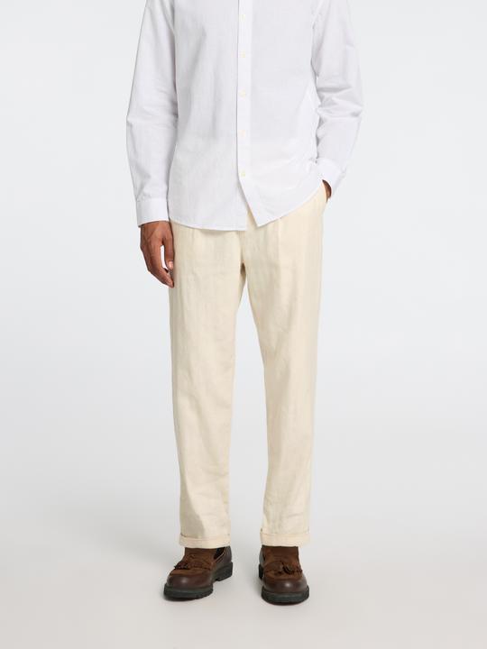 Actual product image Selected Homme Cropped relaxed fit trousers (W32/L32)