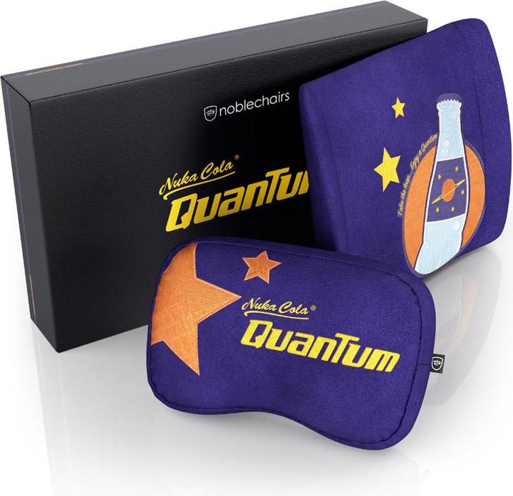 Actual product image noblechairs Memory Foam Pillow Set - Fallout Nuka-Cola Quantum Edition