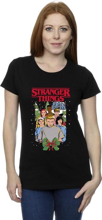 Produktbild Netflix Stranger Things Christmas Poster TShirt (XL)