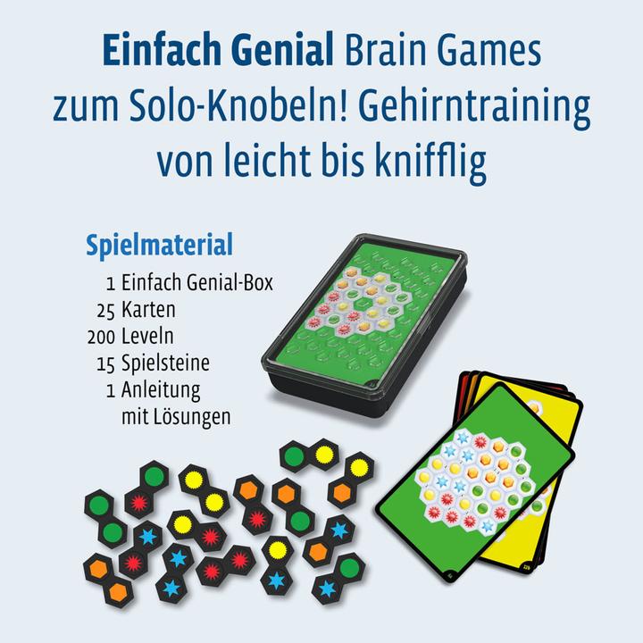 Actual product image Kosmos Simply Brilliant Brain Games (German)