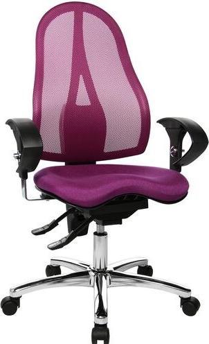 Image du produit Topstar Chaise pivotante de fitness Sitness15 contact permanent violet