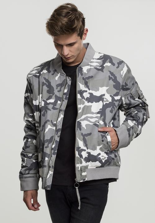 Produktbild Urban Classics Vintage Camo Cotton Bomber Jacket (L)