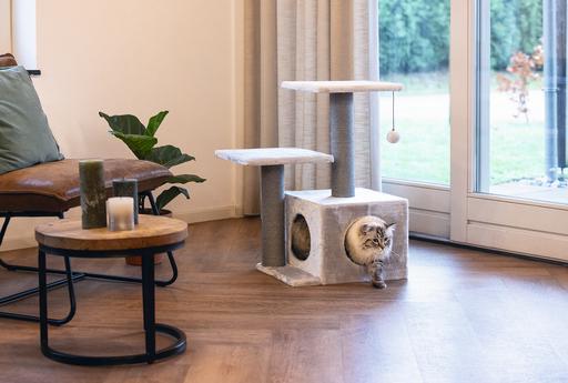 Actual product image Beeztees Scratching furniture Serpa Fien (70 cm, Grey)