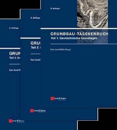 Image du produit Grundbau-Taschenbuch: Teile 1-3 (Allemand, Karl Josef Witt, 2018)