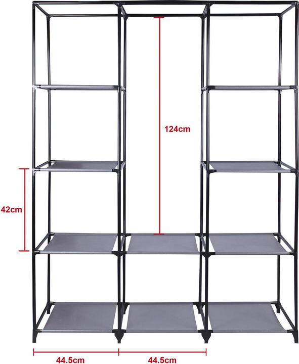 Actual product image IDIMEX Steven (131 x 46 x 169 cm)