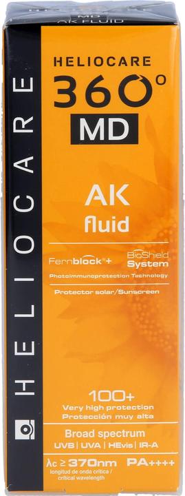 Actual product image Heliocare 360° MD AK Fluid SPF 100+, 50 ml Gel (Suntan cream, 50 ml)