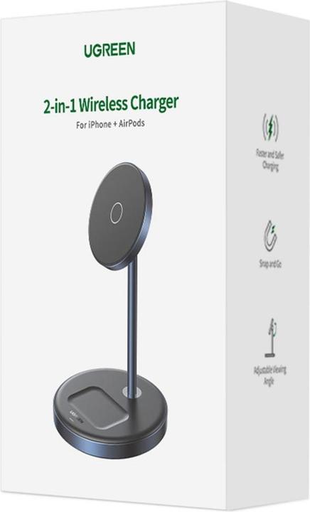 Immagine prodotto Ugreen Caricatore wireless 2in1 90668 (20 W)