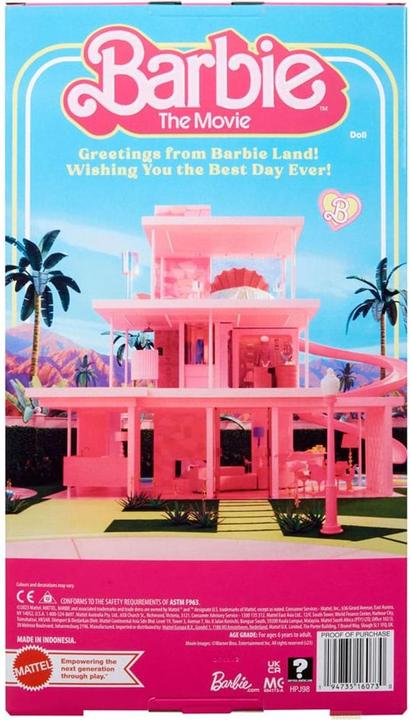Actual product image Barbie The Movie Gloria Wearing Pink Power Pantsuit