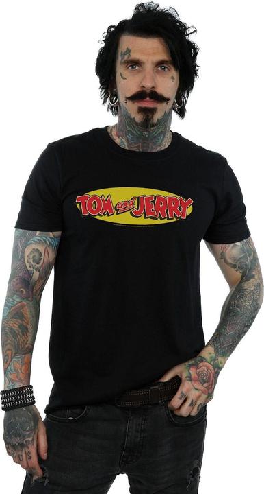 Immagine prodotto Tom & Jerry Inline Logo Maglietta Uomo (XL)