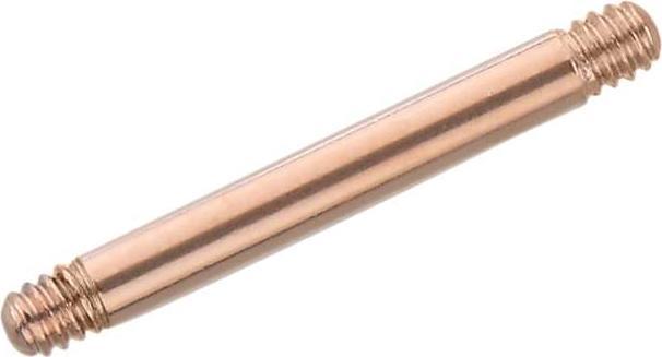 Produktbild Bijouteria Piercingstab (PVD Beschichtung (goldfarbig), Chirurgenstahl 316L)