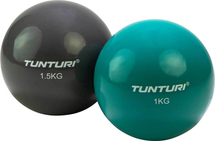 Image du produit Tunturi Yoga und Pilates Toning Ball Anthrazit (1.50 kg, 130 mm)