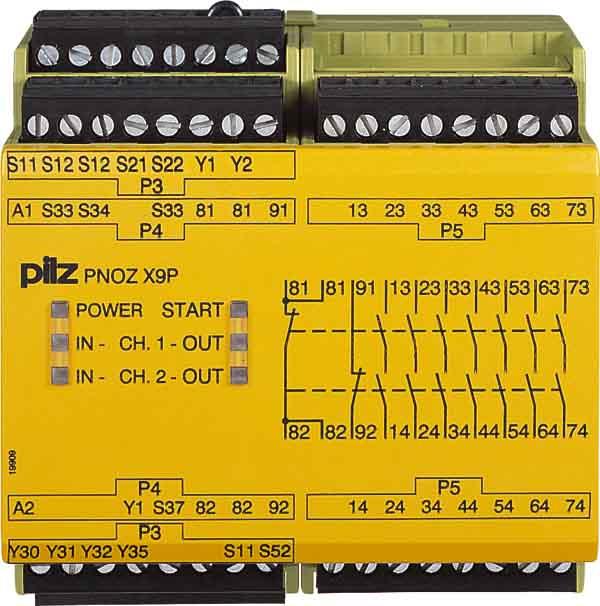 Image du produit Pilz 774605 PNOZ X9 100-120VAC 24VDC 7n/o 2n/c 2so