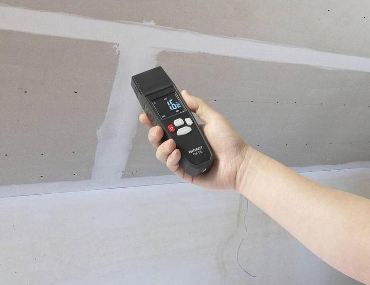 Actual product image Voltcraft FM-80 Material moisture meter Measuring range building moisture (range)